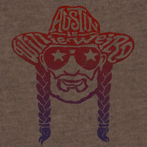Austin is Willie Weird - Heather Brown Shirt